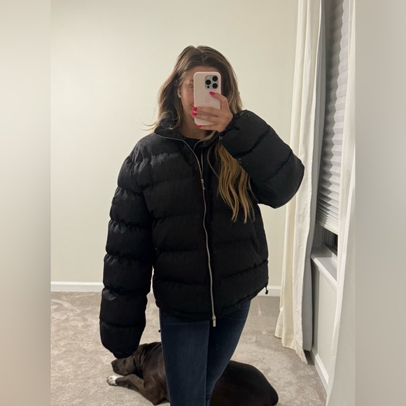 Vintage Dior Elegant Black Puffer Jacket - Picture 1 of 13